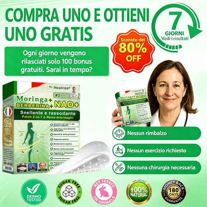 【𝐔𝐥𝐭𝐢𝐦𝐨 𝐠𝐢𝐨𝐫𝐧𝐨 𝐝𝐢 𝐩𝐫𝐨𝐦𝐨𝐳𝐢𝐨𝐧𝐞 – 𝟖𝟎% 𝐃𝐈 𝐒𝐂𝐎𝐍𝐓𝐎】 🧑‍⚕️ 𝐇𝐞𝐚𝐥𝐫𝐢𝐳𝐞® 𝐌𝐨𝐫𝐢𝐧𝐠𝐚 · 𝐁𝐞𝐫𝐛𝐞𝐫𝐢𝐧𝐚 × 𝐍𝐀𝐃+ 𝟏𝟎-𝐢𝐧-𝟏 𝐂𝐞𝐫𝐨𝐭𝐭𝐨 𝐚𝐯𝐚𝐧𝐳𝐚𝐭𝐨 𝐚 𝐧𝐚𝐧𝐨 𝐦𝐢𝐜𝐫𝐨𝐚𝐠𝐡𝐢 ✅ 𝟕 𝐜𝐞𝐫𝐨𝐭𝐭𝐢 𝐩𝐞𝐫 𝐜𝐨𝐧𝐟𝐞𝐳𝐢𝐨𝐧𝐞 · 𝐅𝐨𝐫𝐧𝐢𝐭𝐮𝐫𝐚 𝐩𝐞𝐫 𝐮𝐧𝐚 𝐬𝐞𝐭𝐭𝐢𝐦𝐚𝐧𝐚