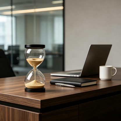 Classic Glass Hourglass Timer