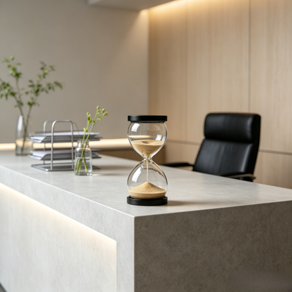 Classic Glass Hourglass Timer