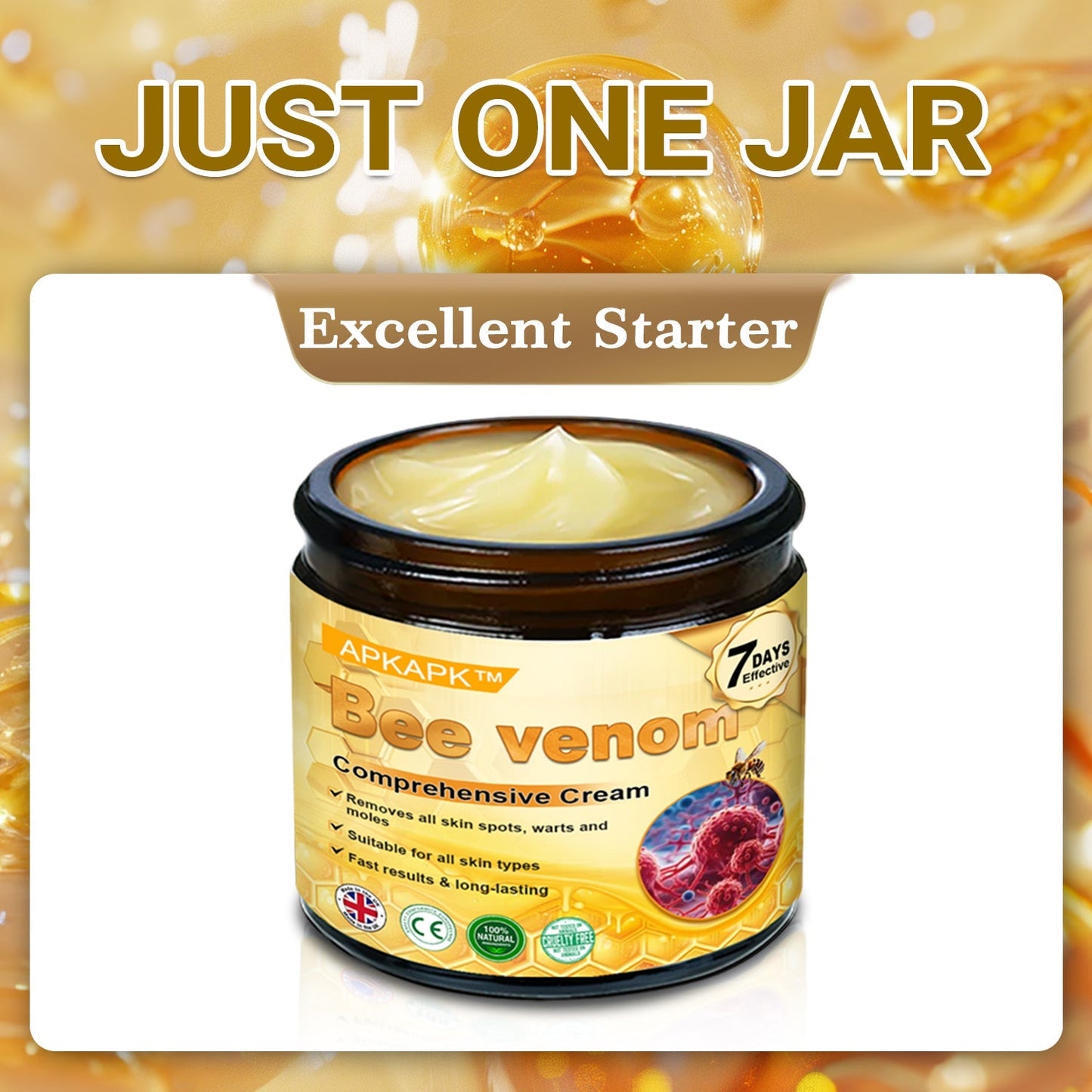 🎀𝗔𝗿𝗶𝗮𝗚𝗹𝗼® 🐝 Bee venom Comprehensive Cream  Sagging Skin, Fine Lines, Loss of Firmness, Flat Bust, Drooping Hips, and More